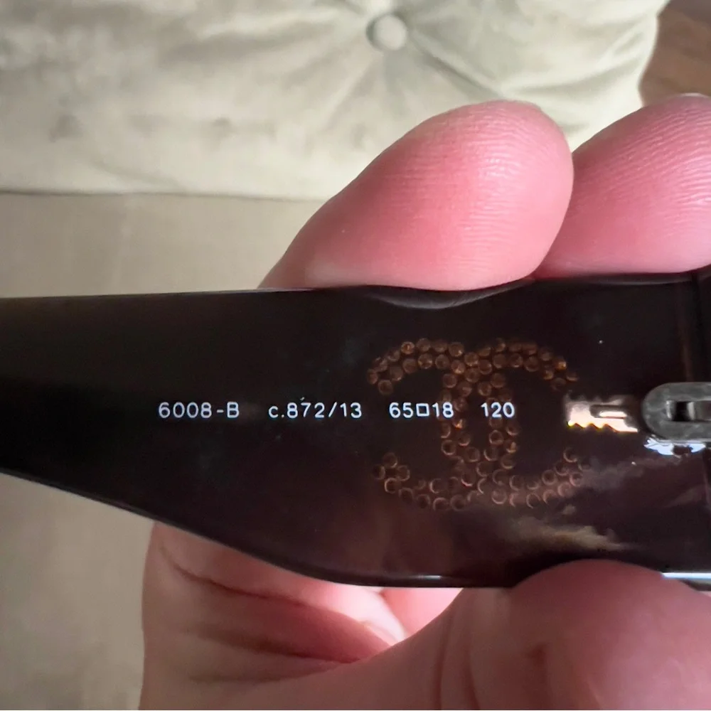 Chanel Sun Glasses 6008-B - Picture 6 of 8